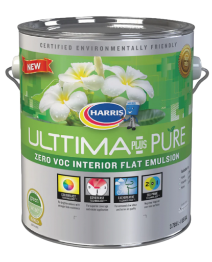 Акриловая краска премиум класса Harris Ultima Pure Flat Zero VOC Emulsion