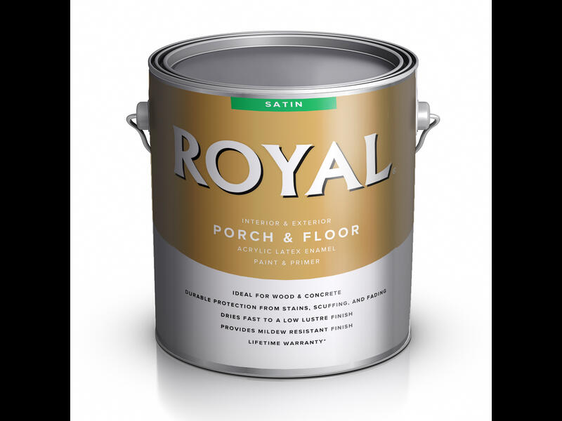 Краска для стен ACE ROYAL Satin Latex Porch&Floor Enamel
