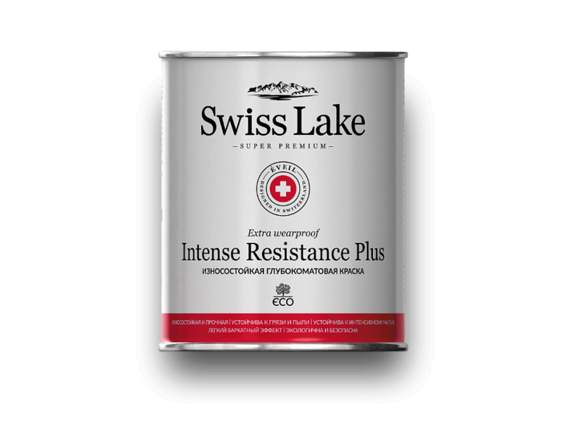 Износостойкая краска Intense Resistance Plus, Swiss Lake
