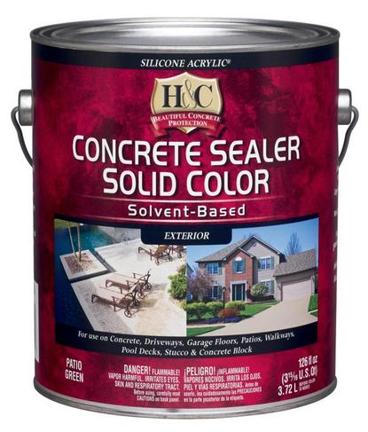 Силикон-акриловая пропитка для камня и бетона H&C Concrete Sealer Solvent Based