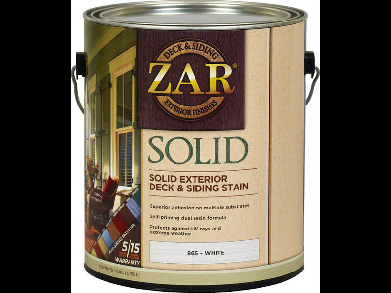 Декоративная пропитка ZAR Solid Color Deck & Siding Exterior Stain