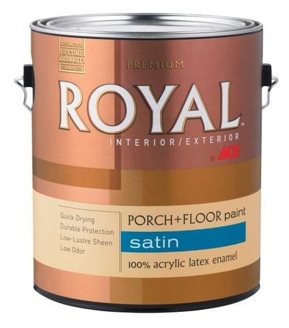 Краска  для пола ACE Royal Satin latex Enamel