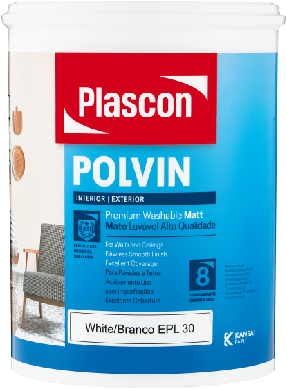 Краска Plascon Super Acrylic Polvin