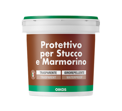 Состав защитный для декоративных штукатурок Protettivo Stucco e Marmorino Oikos
