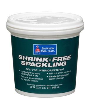 Шпатлевка Sherwin-Williams Shrink Free Spackling