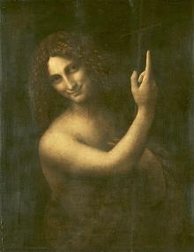 Картина: Леонардо да Винчи, Святой Иоанн Креститель