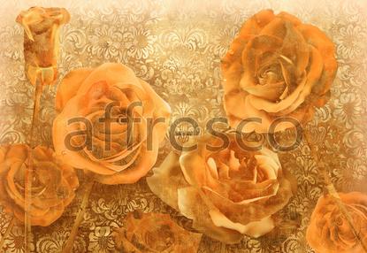 Орнамент с розами,  арт. 7108