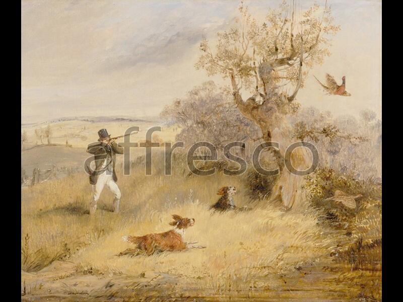 Картина: Henry Thomas Alken, Pheasant Shooting