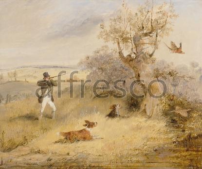 Картина: Henry Thomas Alken, Pheasant Shooting