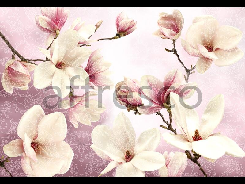 Нежно розовые цветы,  арт. ID135589