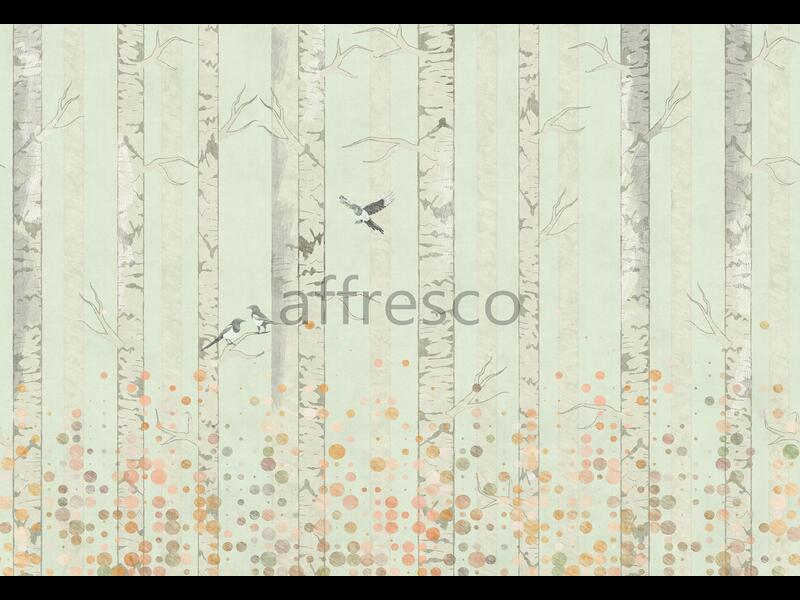 Березы и птицы,  арт. ID136633