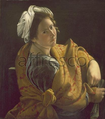 Картина: Орацио Джентилески , портрет девушки