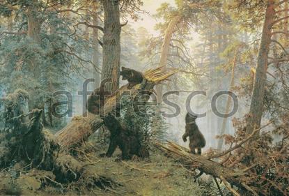 Картина: Shishkin Ivan, Morning in a Pine Forest
