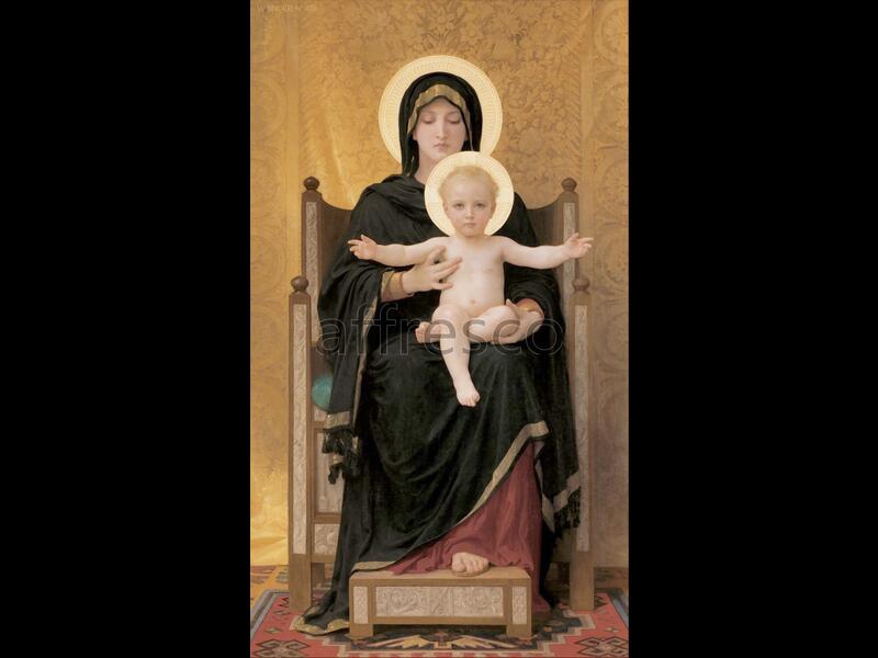 Картина: Вильям Бугро, Дева и дитя