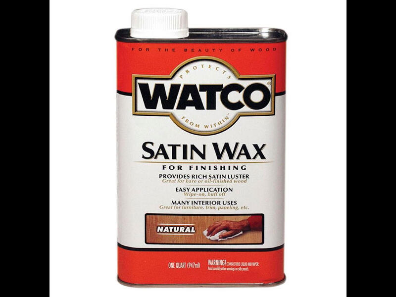Воск финишный по дереву Watco Satin Finishing Wax