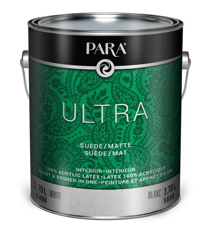Интерьерная белая краска PARA ULTRA Suede 100% Acrylic Interior