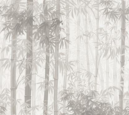 Обои флизелиновые Loymina Бамбуковая роща ART6 001 коллекции Пейзаж