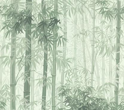 Обои флизелиновые Loymina Бамбуковая роща ART6 005/1 коллекции Пейзаж