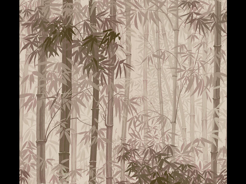 Обои флизелиновые Loymina Бамбуковая роща ART6 010 коллекции Пейзаж