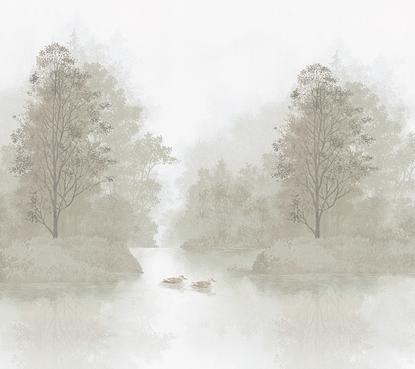 Обои флизелиновые Loymina Английские озера ART8 001 коллекции Пейзаж