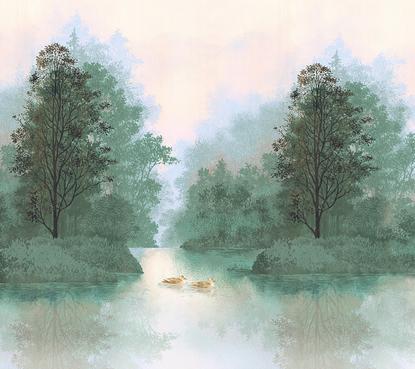 Обои флизелиновые Loymina Английские озера ART8 005 коллекции Пейзаж