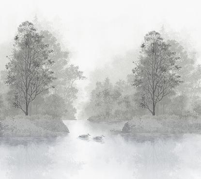 Обои флизелиновые Loymina Английские озера ART8 011 коллекции Пейзаж
