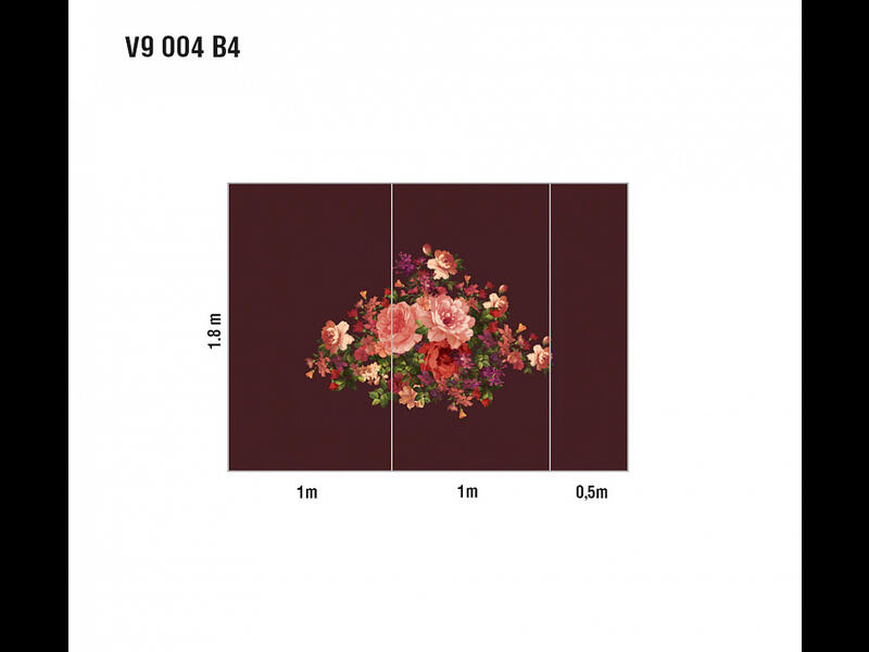 Обои флизелиновые Loymina French bouquet V9 004 коллекции Classic vol. II