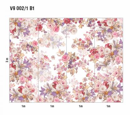 Обои флизелиновые Loymina French bouquet V9 002/1 B-1 коллекции Classic vol. II