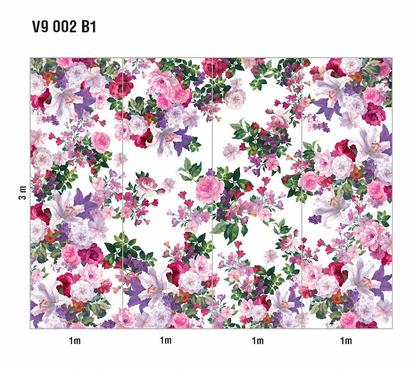 Обои флизелиновые Loymina French bouquet V9 002 B-1 коллекции Classic vol. II