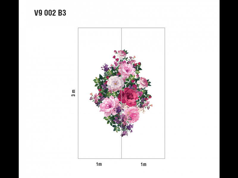 Обои флизелиновые Loymina French bouquet V9 002 B-3 коллекции Classic vol. II