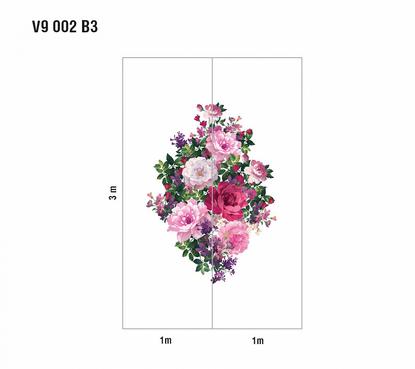 Обои флизелиновые Loymina French bouquet V9 002 B-3 коллекции Classic vol. II