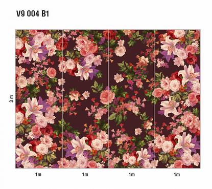 Обои флизелиновые Loymina French bouquet V9 004 B-1 коллекции Classic vol. II