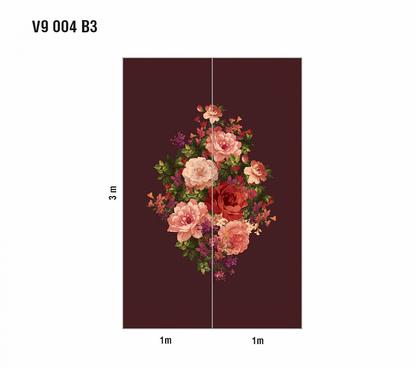 Обои флизелиновые Loymina French bouquet V9 004 B-3 коллекции Classic vol. II
