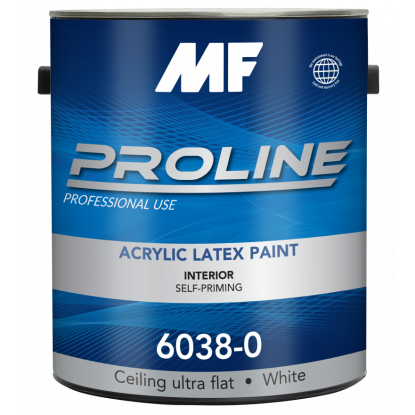 Краска для потолка Proline Blue 6038 Ultra Flat