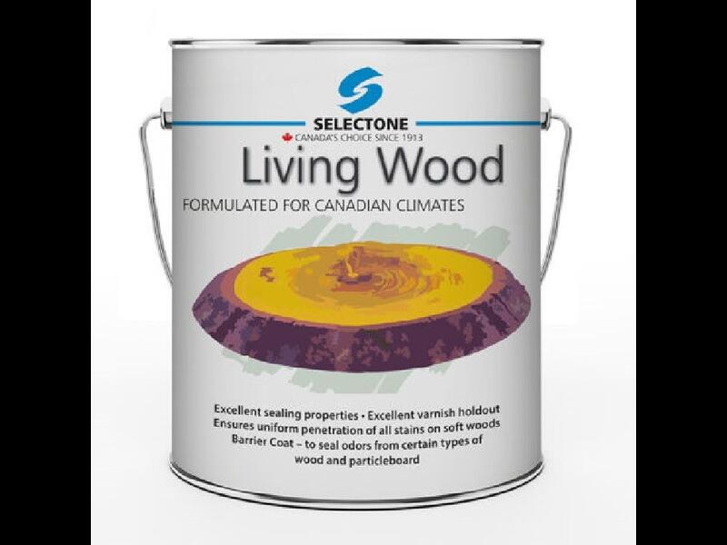 Полупрозрачное масло  для внутренних и наружных работ Selectone Living Wood